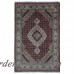 Astoria Grand One-of-a-Kind Seaway Hand-Woven Wool/Silk Rectangle Red Area Rug ARGD3136